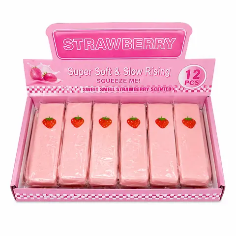 Strawberry Pink Butter Squishy